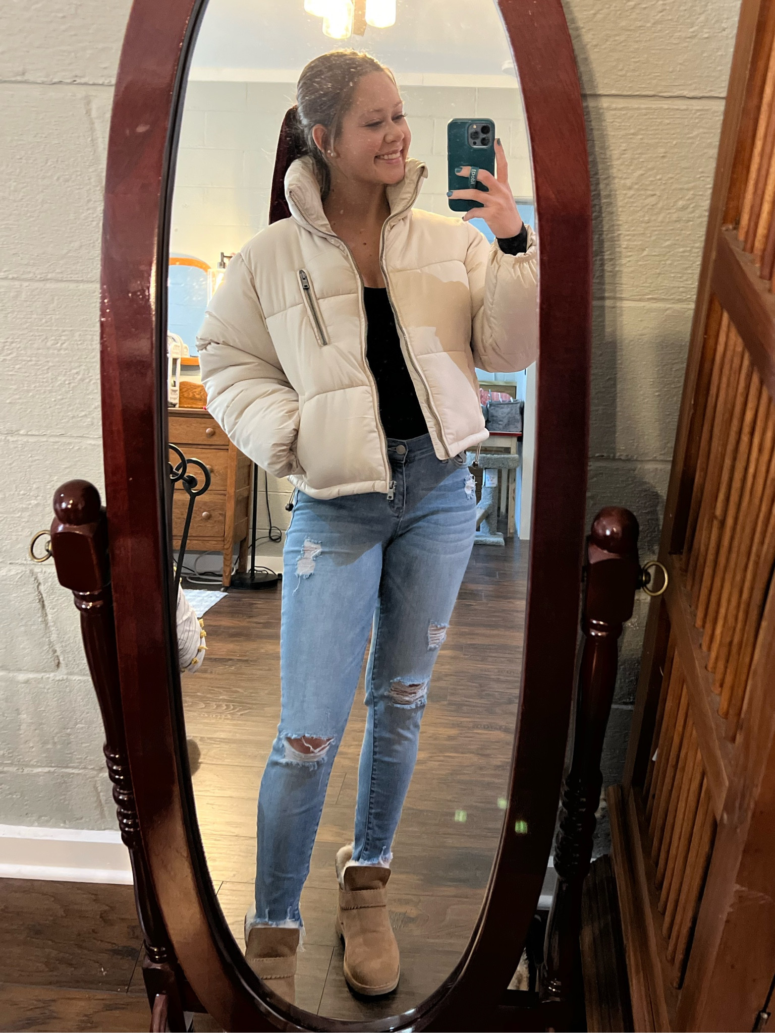 Vici puffer jacket on sale for $35! 
Use my code SAMANTHA.MADELYN for 20% off  @vicidolls! ❤️❄️

winter outfit, winter jacket, puffer jacket, Vici collection, holiday outfit, christmas outfit, christmas clothes 

#LTKstyletip #LTKSeasonal #LTKHoliday