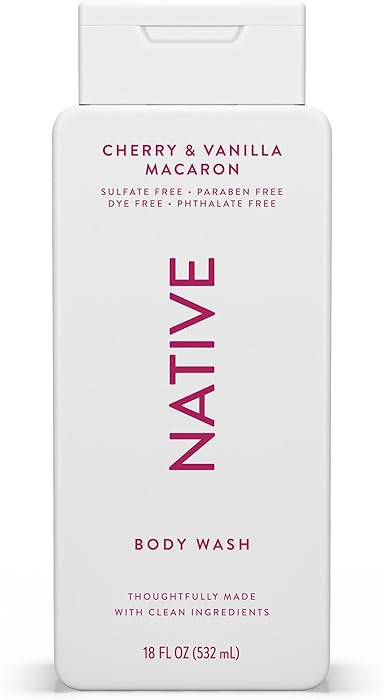 Native Body Wash Contains Naturally Derived Ingredients | For Women & Men, Sulfate, Paraben, & Dy... | Amazon (US)