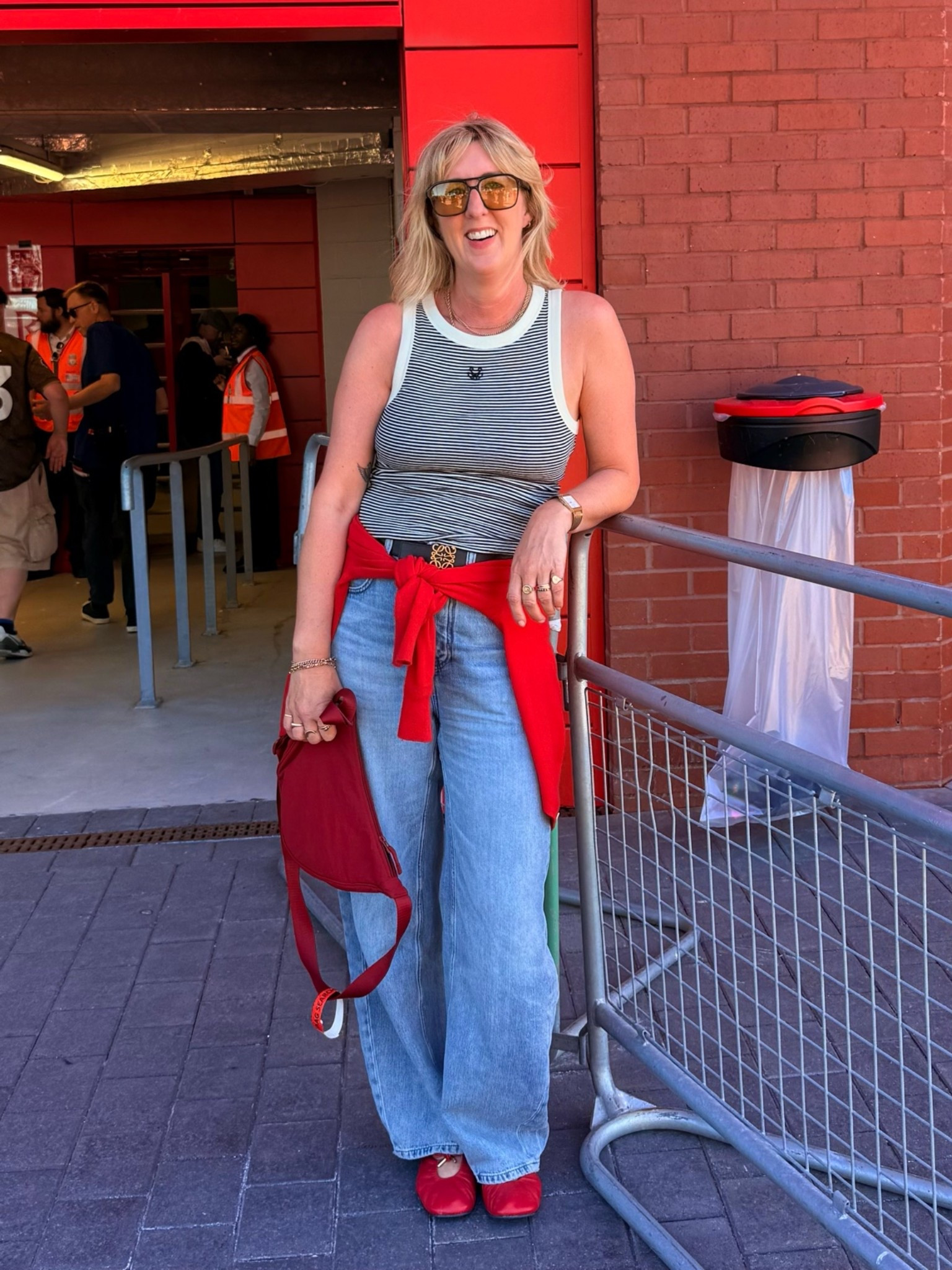 Me + Em vest, Free People jeans, Alohas ballet flats

#LTKuk #LTKsummer