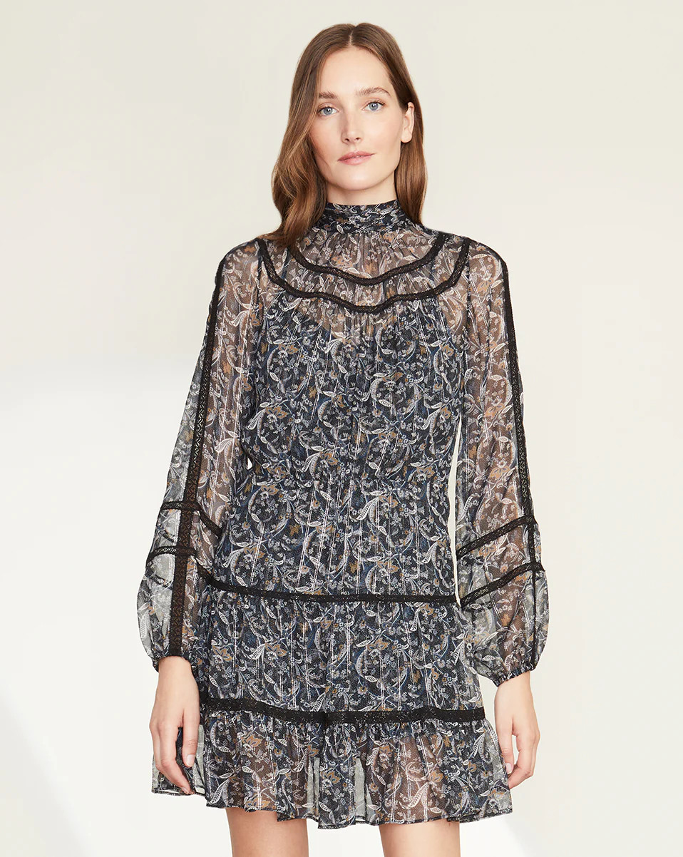 Rahla Paisley-Print Dress | Veronica Beard