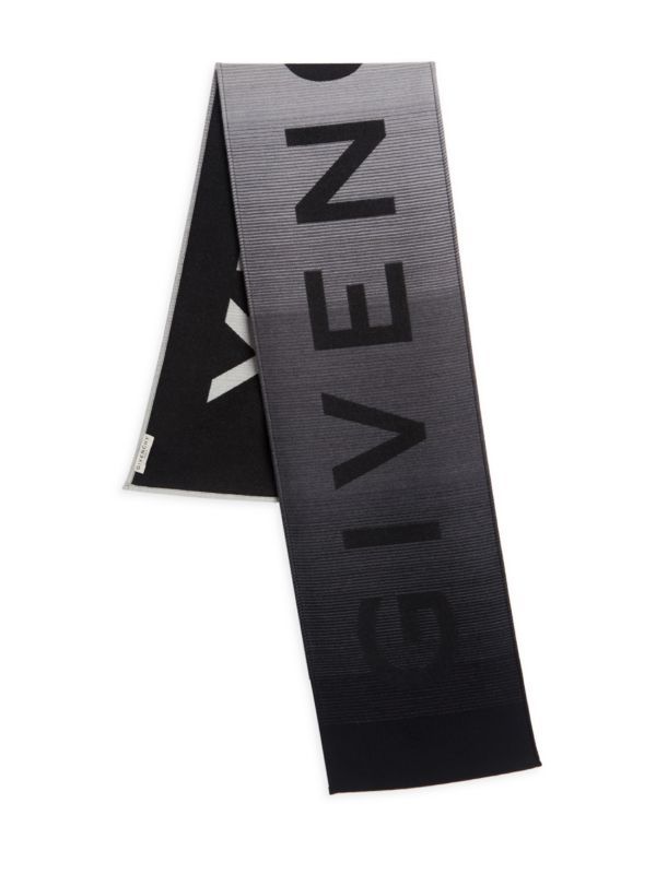 Logo Reversible Wool Blend Scarf | Saks Fifth Avenue OFF 5TH