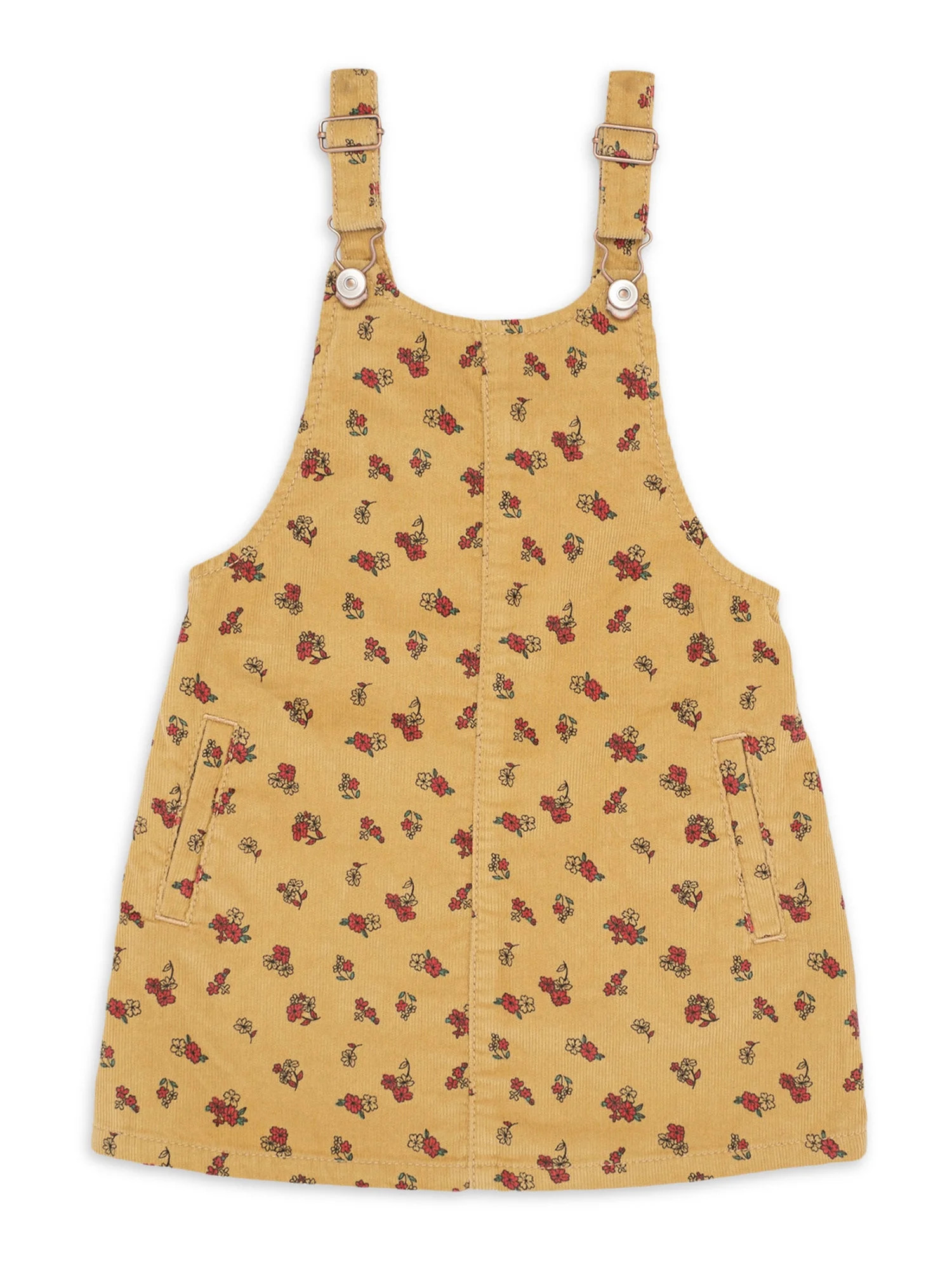 Wonder Nation Baby and Toddler Girl Jumper Dress, 12 Months-5T - Walmart.com | Walmart (US)