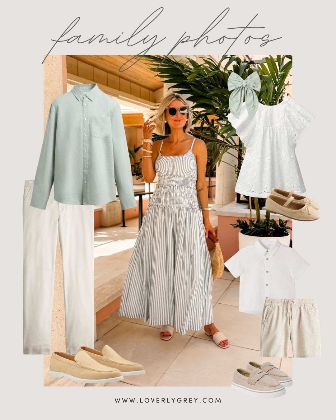These looks would be great for spring family photos on the beach 💕 use for AFLTK to get an extra 25% off this dress this weekend! Wearing a S!

Loverly Grey, spring family photos outfit ideas, spring family photos dress, striped maxi dress, sundress, men’s spring outfit ideas, girls spring outfit ideas, girls white eyelet dress, boys spring outfit ideas 

#LTKKids #LTKSeasonal #LTKMens