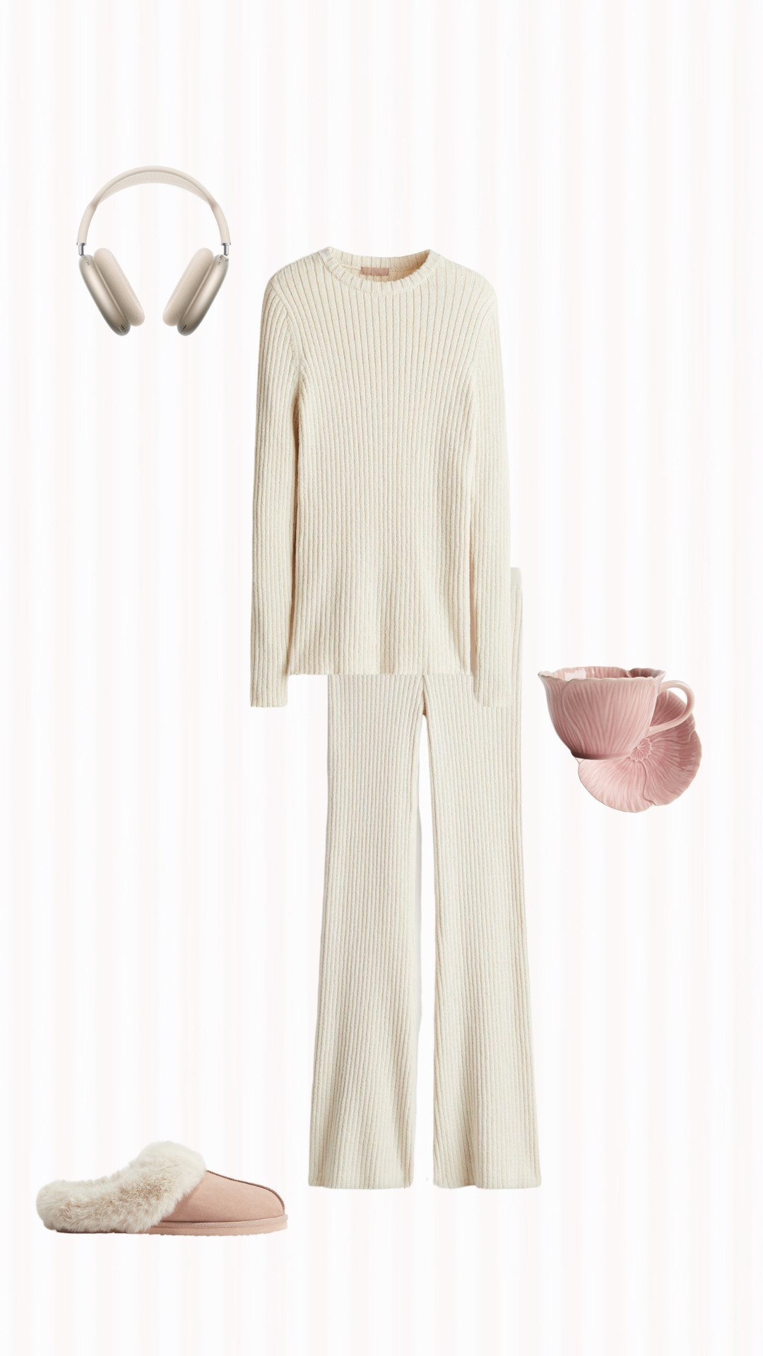 Comfy homebody look 🍨🎧