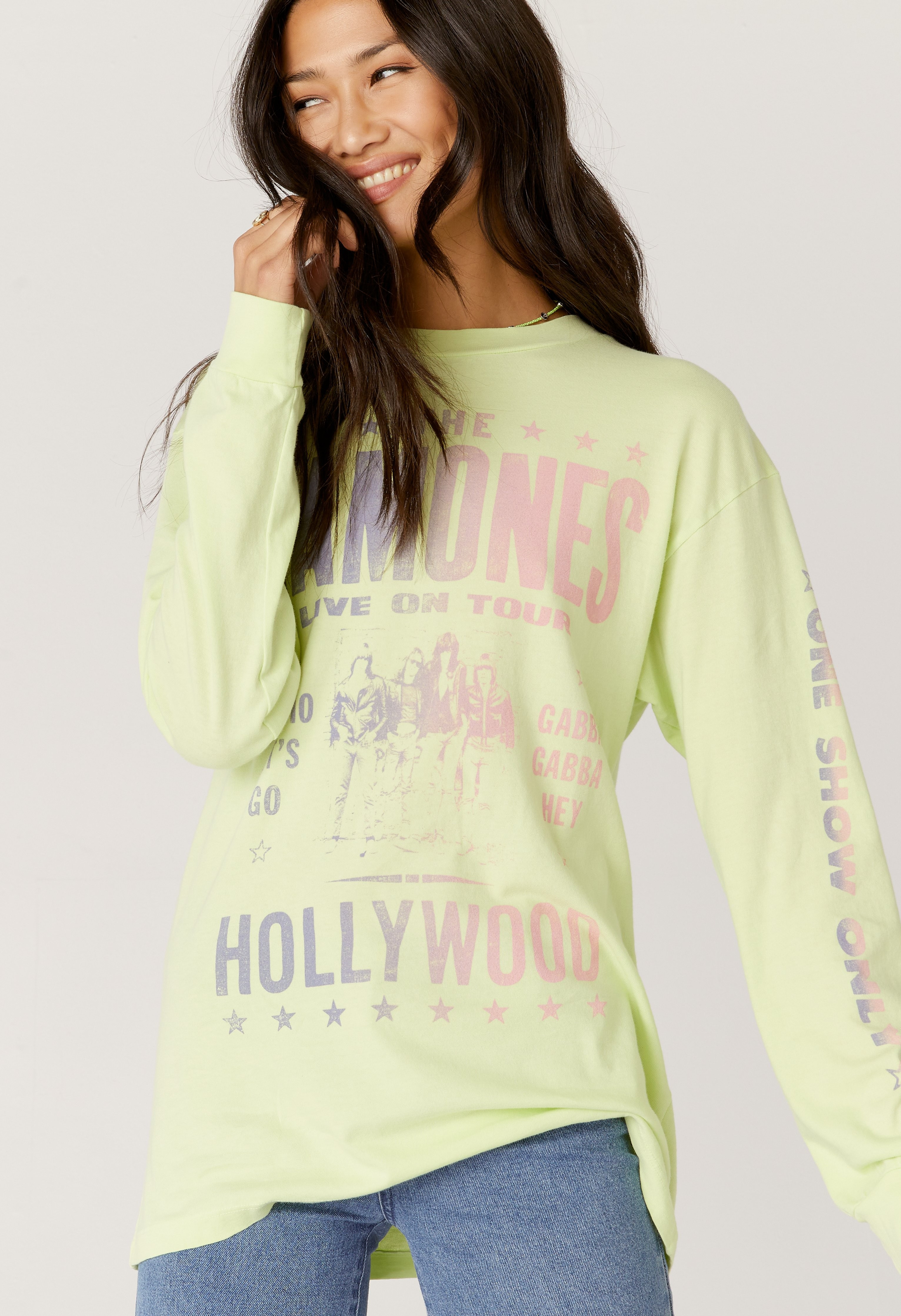 Ramones hollywood oversized long sleeve | Daydreamer