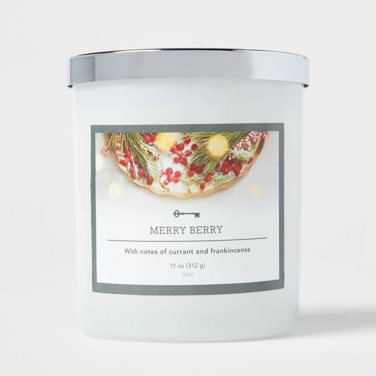 Jar Holiday Merry Berry Candle - Threshold™ | Target