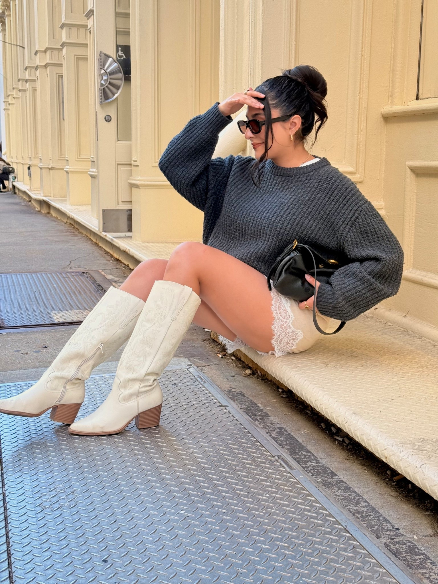 Chilly spring morning in NYC 

#LTKootd