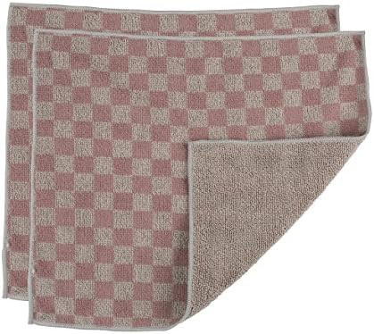Casabella Microfiber 12" x 14" Cleaning Cloths, Two-Tone (Pack of 2), 1 EA, Grey Stainless Steel,... | Amazon (US)