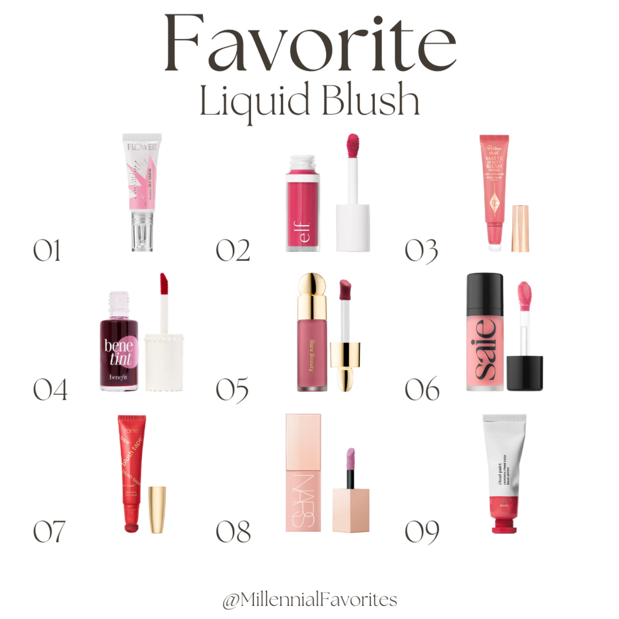 These are a few of my favorite liquid blushes! Which one are you trying to give you that flushed glow?

#LTKstyletip #LTKfindsunder50 #LTKbeauty