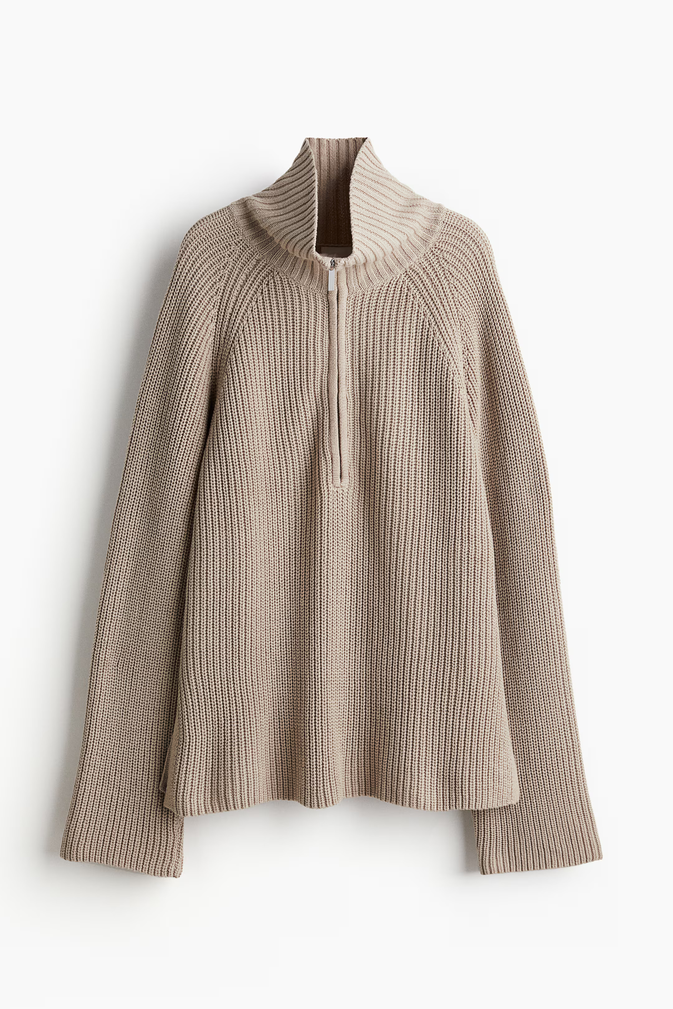 Rib-knit Half-zip Sweater | H&M (US + CA)