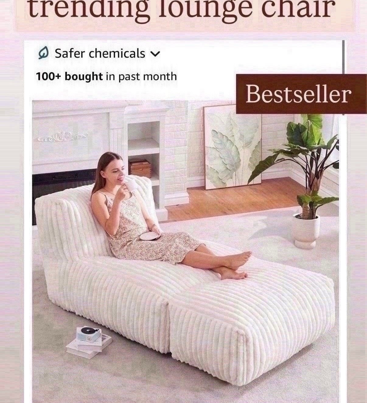 Assembly free chair.  Oversized chair. Comfy lounge chair #chair #loungechair 

#LTKHome