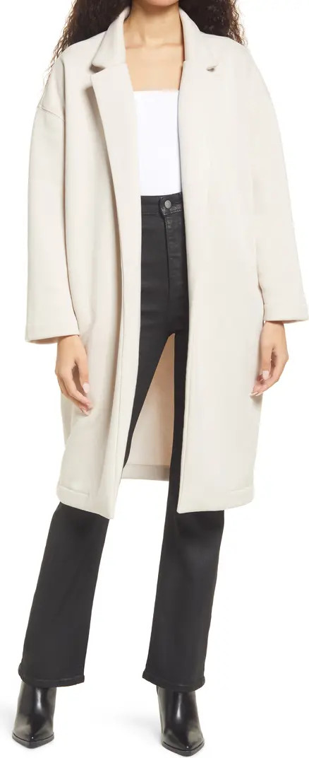 BLANKNYC Cotton Blend French Terry Coat | Nordstrom | Nordstrom