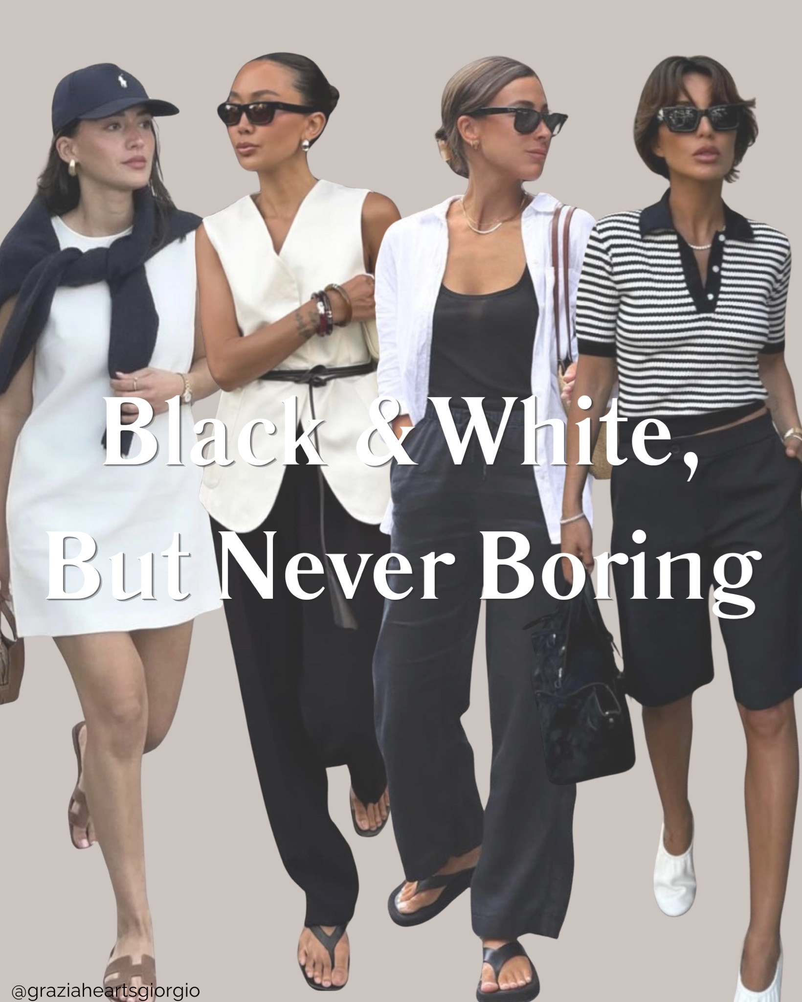 Black & White, But Never Boring! Part 1 
.
.
.
#pinterest

#LTKSeasonal #LTKOver40
