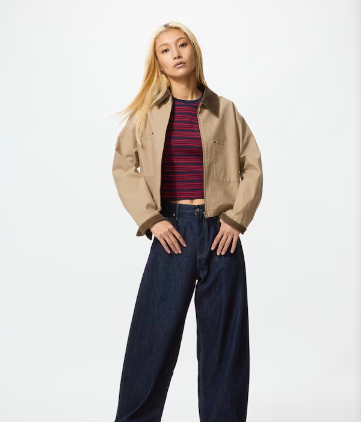 Uniqlo Zip-Up Short Jacket, spring wear, fall wear, coat, outerwear, layers, sale

#LTKootd #LTKSaleAlert #LTKSeasonal