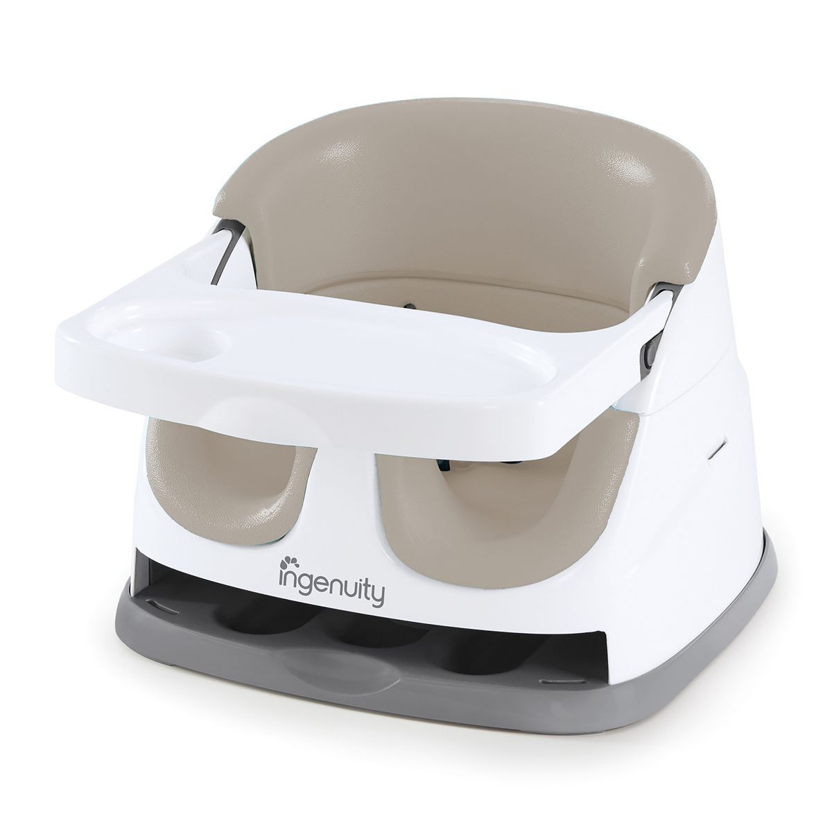 Ingenuity Baby Base 2-in-1 Booster Feeding and Floor Seat with Self-Storing Tray | Target