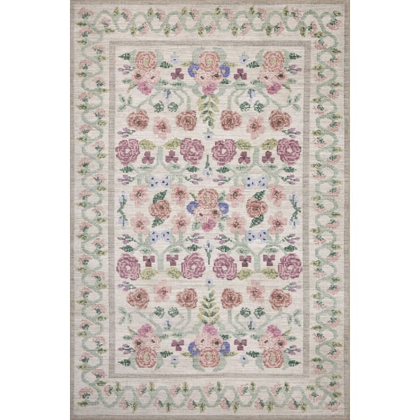 Rosa (RSA-01) Ivory Area Rug | Rugs Direct