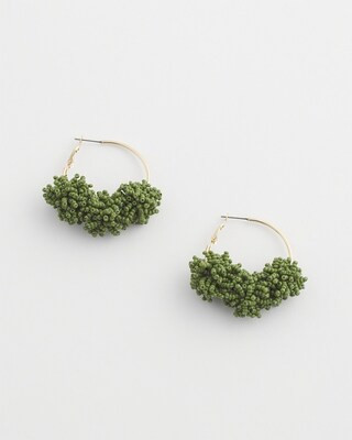 No Droop™ Seed Bead Cluster Earring | Chico's