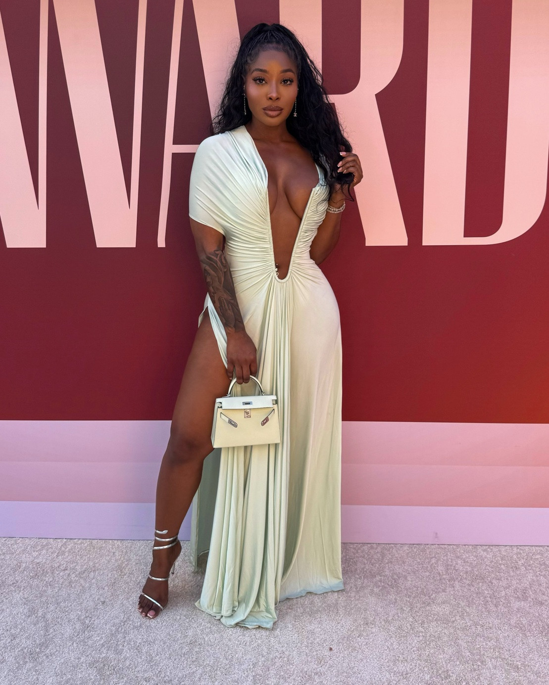 Hey y'all!! This was my BET awards look for this year. I tagged everything 🫶🏾 Size small in the dress, Shoes are Rene Caovilla size 39 but I tagged similar options. Bag is an Hermes Kelly.

#LTKdayinmylife #LTKgrwm #LTKootd