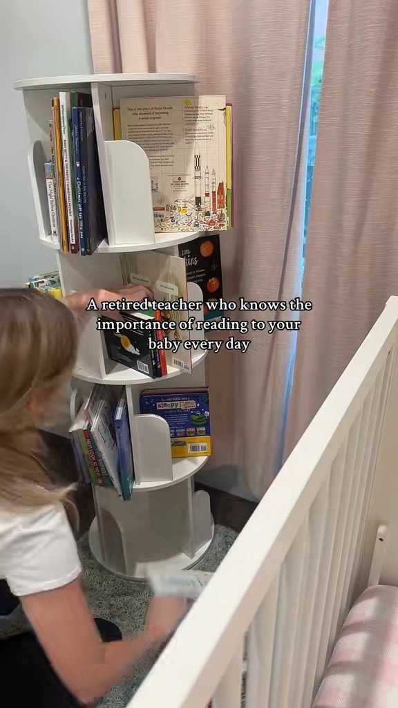 Baby, newborn nursery, kids bedroom decor, bookshelf, rotating bookshelf, book organization, kids storage

#LTKKids #LTKBaby #LTKHome