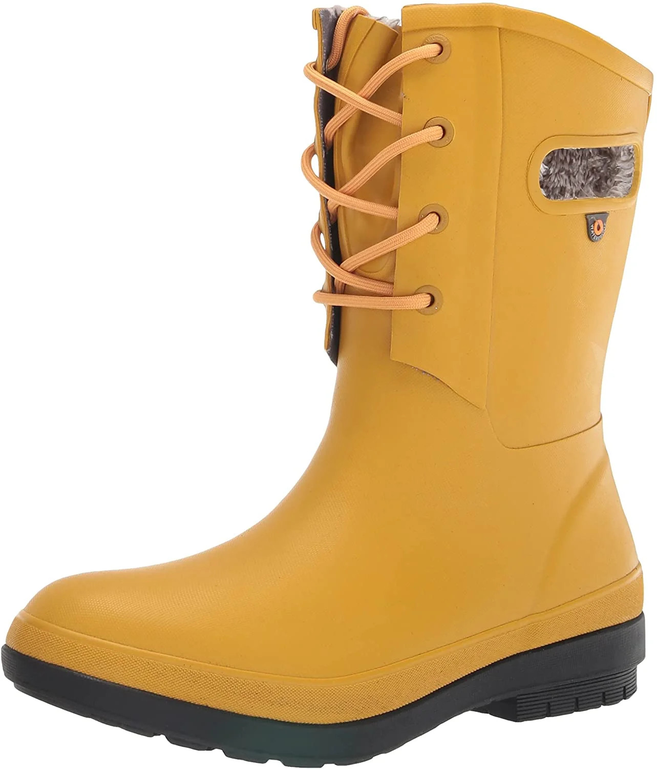BOGS Womens Amanda Ii Lace Snow Boot 6 Saffron | Walmart (US)