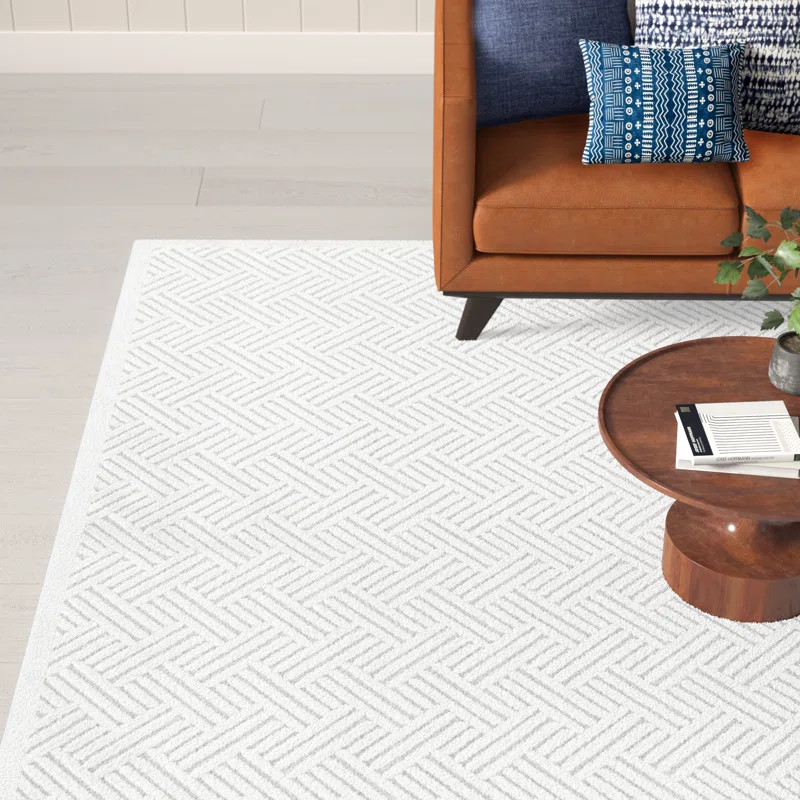 Geist White Rug | Wayfair North America