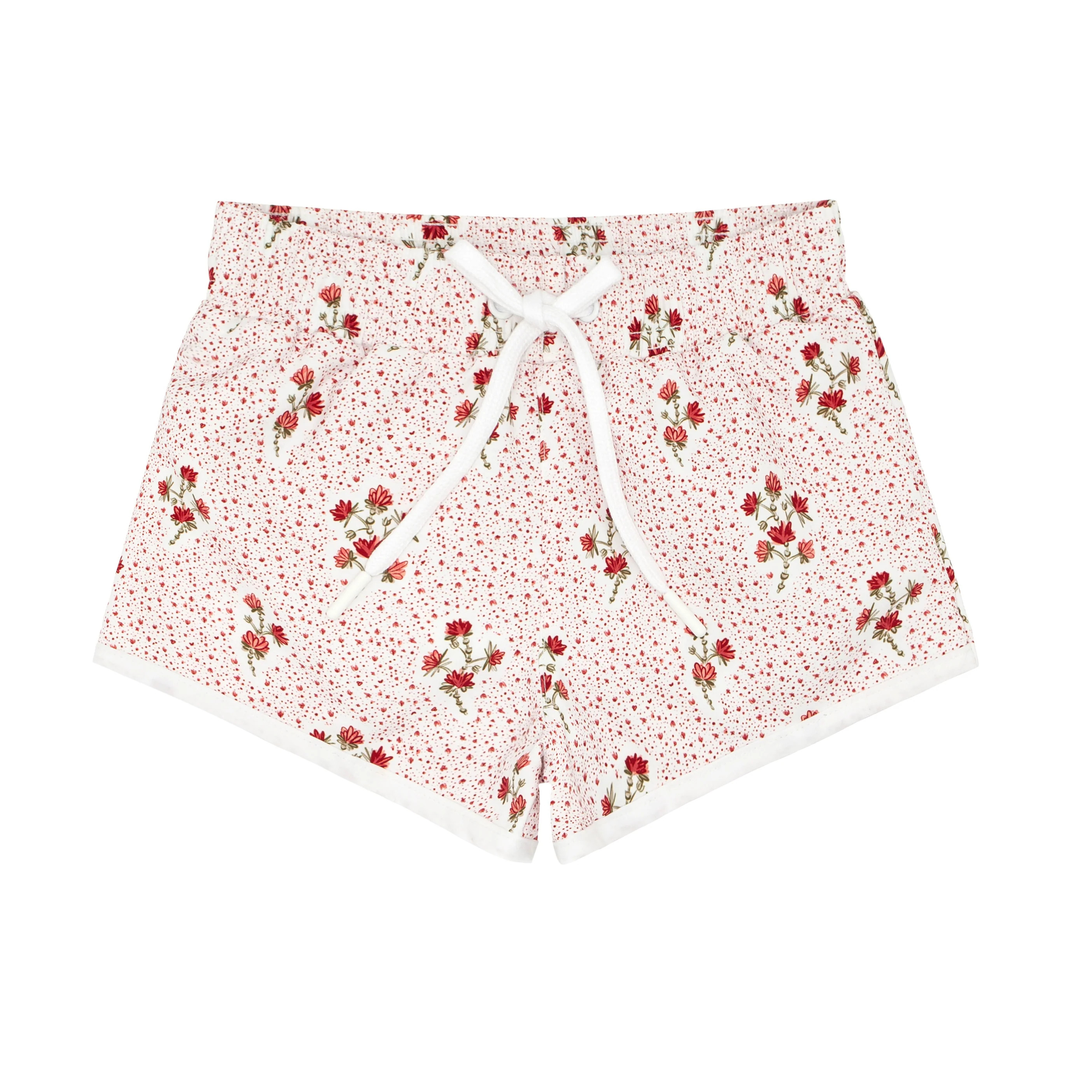 boys raspberry red boardie | minnow