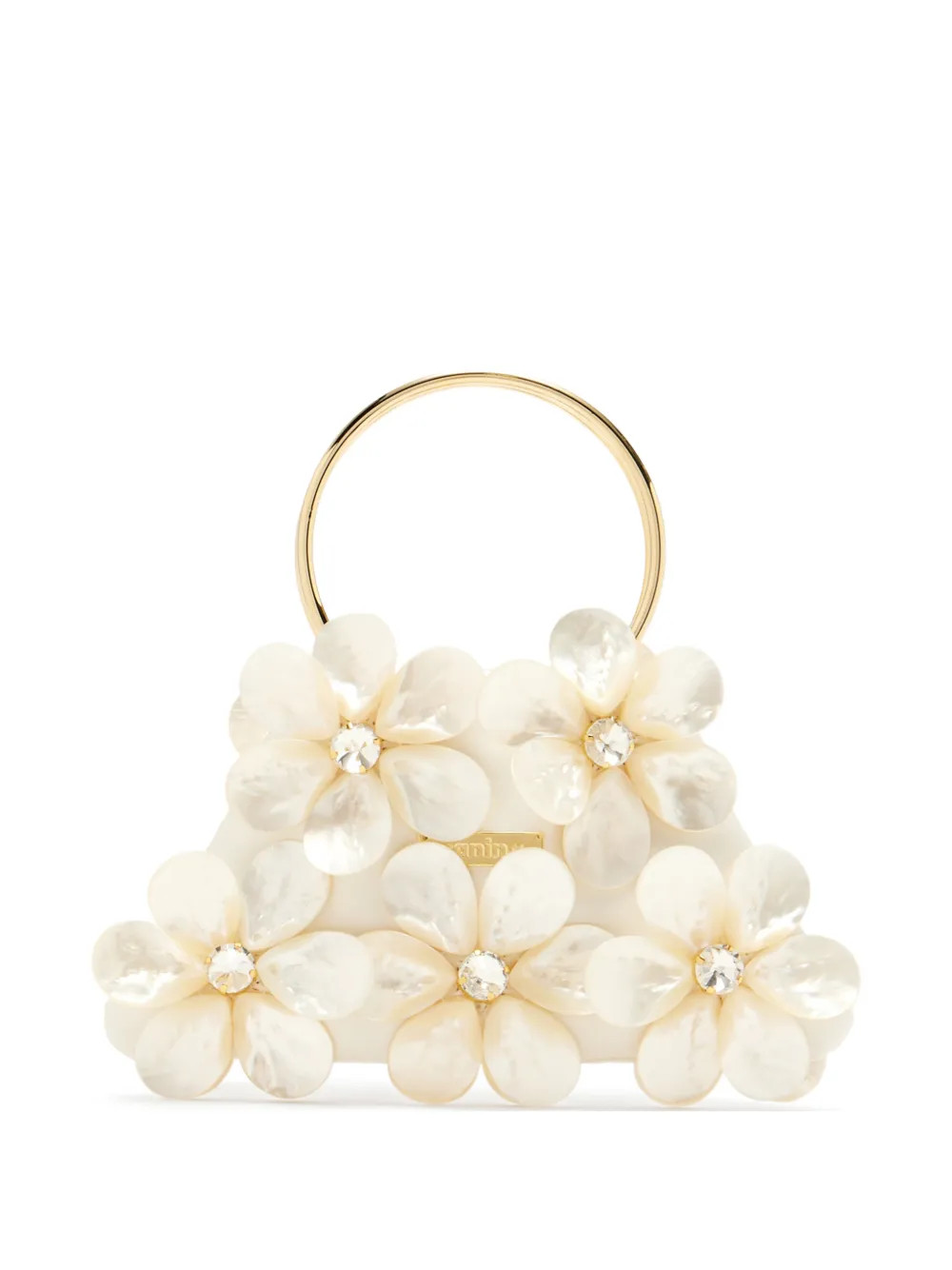 Borsa tote con applicazione a fiori | Farfetch Global
