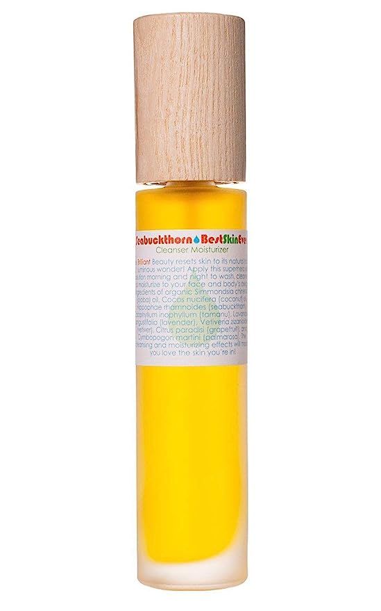 Living Libations - Organic Best Skin Ever Seabuckthorn Facial Cleansing Oil + Moisturizer | Natur... | Amazon (US)