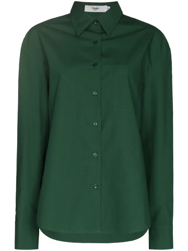 Frankie Shop Lui Oversized Buttoned Shirt - Farfetch | Farfetch Global