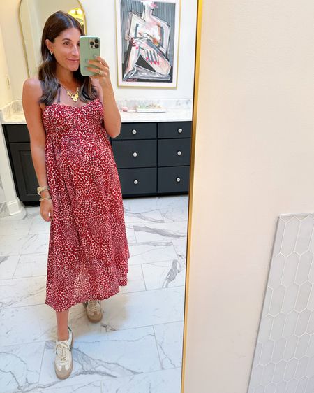 OOTD! super bump friendly dress - wearing a small! Off to my 37 week check up 😆

#LTKSeasonal #LTKBaby #LTKBump