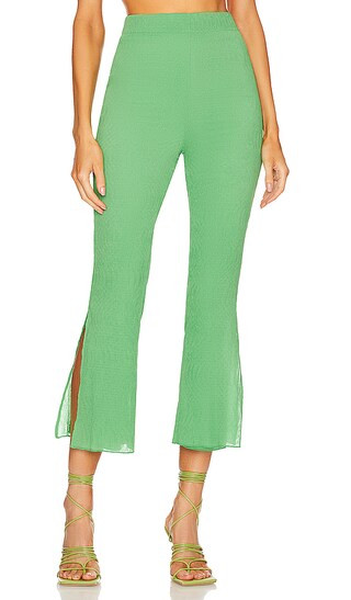 Linez Pants in Green | Revolve Clothing (Global)