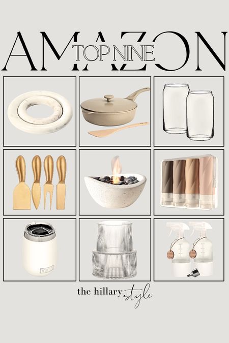 Amazon Top 9!

1. My Marble Trivet Set
2. My All In One Pan
3. My Tumbler Glasses
4. My Charcuterie Knives
5. My Firebowl 
6. My Travel Containers
7. My Yeti Insulated Wine Glass
8. My Fluted Vase 
8. My Spray Bottles

Amazon, Amazon Home, Amazon Find, Found It On Amazon, Firebowl, Amazon Aesthetic, Charcuterie, Charcuterie Knives, Yeti, Wine Glass, In My Home, Spray Bottles, Fluted Vase, Organic Modern Home, Amazon Travel, All In One Pan, Kitchen Essentials

#LTKFind #LTKstyletip #LTKhome
