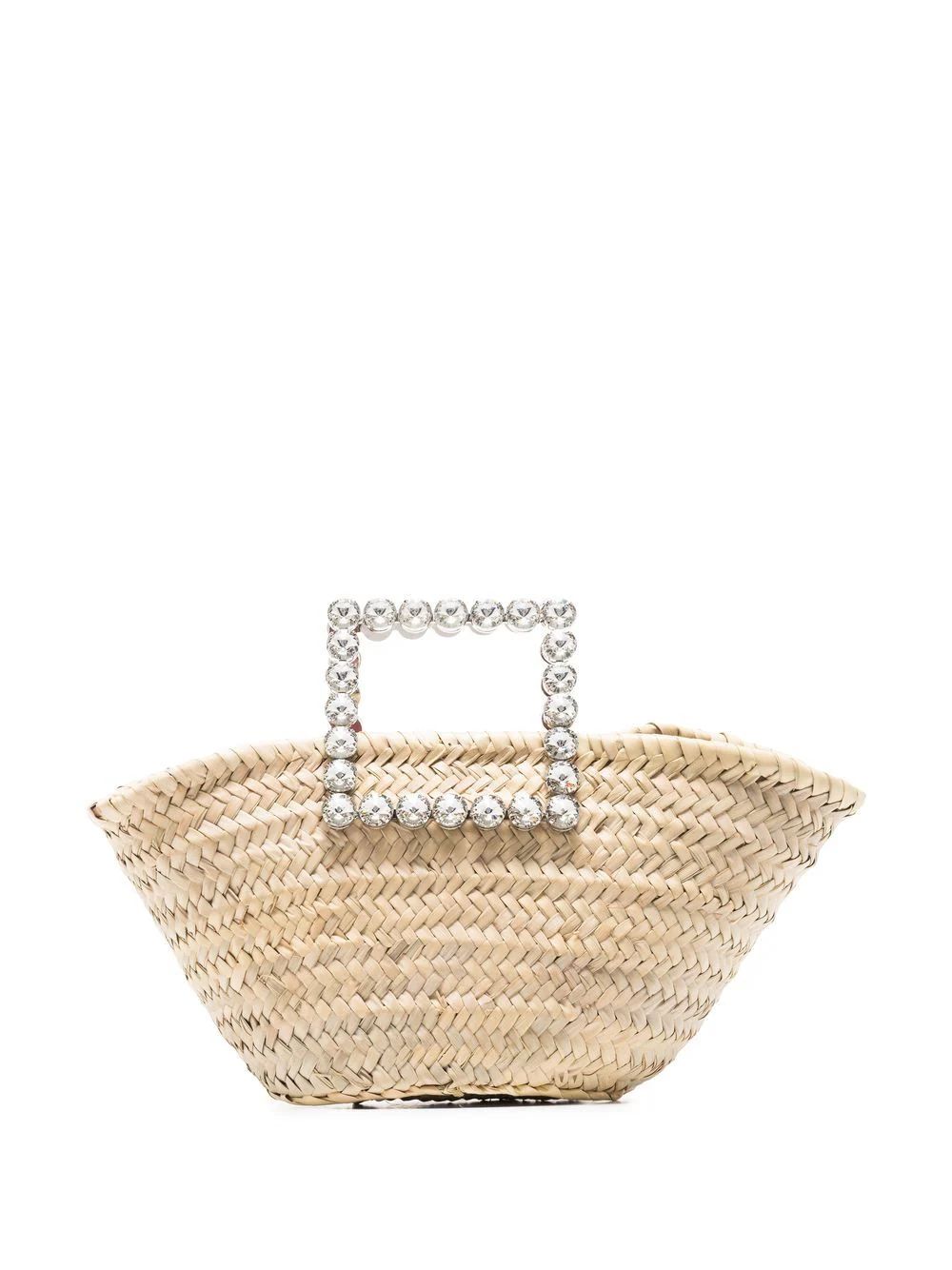 Capri crystal-embellished tote bag | Farfetch (US)
