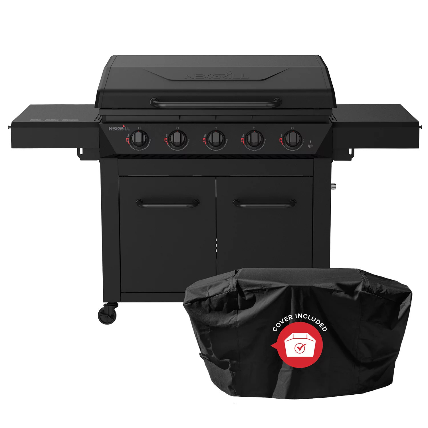 Nexgrill Daytona Pro 5-Burner NitroGuard Propane Gas Griddle w/ Cover | Sam's Club