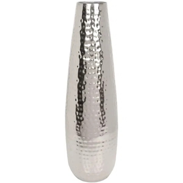 Oboyle Silver 16.5" Stainless Steel Table Vase | Wayfair Professional