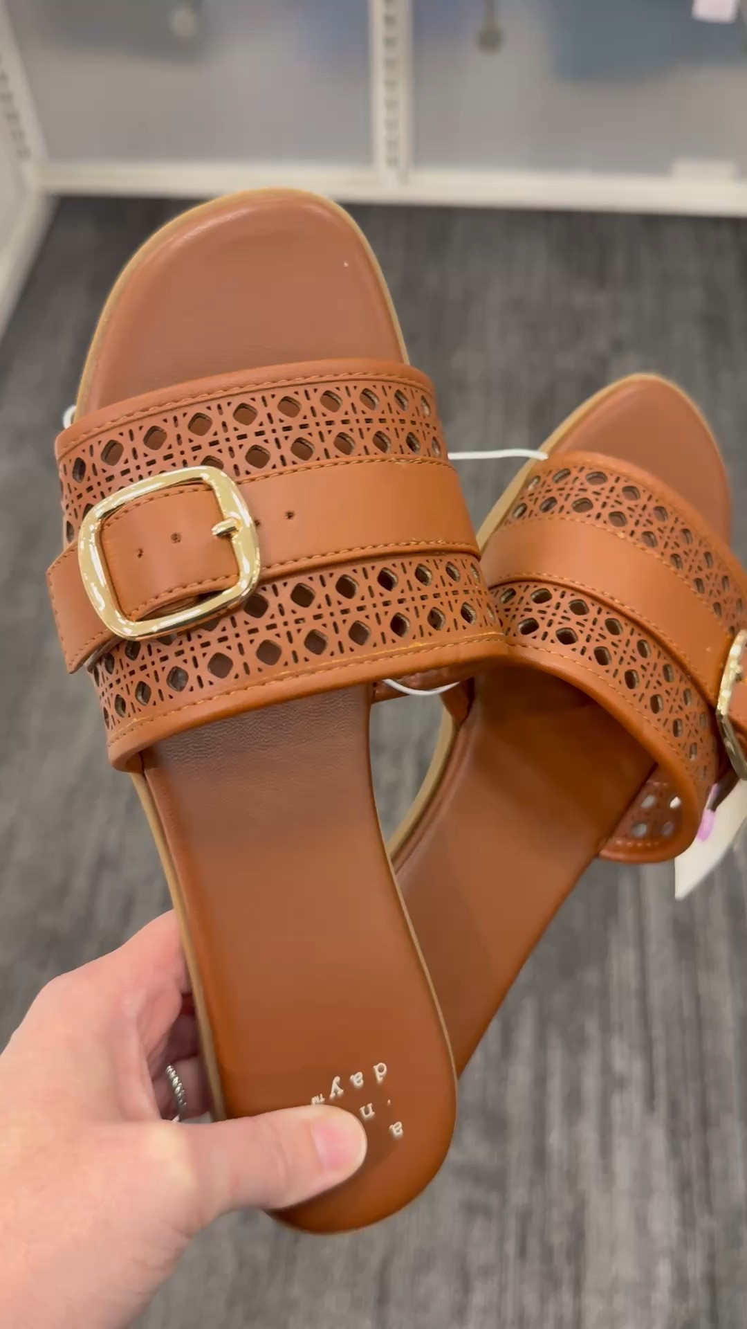 New target sandals for spring are here! Love these sandal slides! They would be perfect for summer dresses and Easter outfits! 

Over 40, sandals, slides, spring sandals, summer sandals, brown sandals, brown slides, women’s shoes, women’s slides 

#LTKSwim #LTKOver40 #LTKPetite
