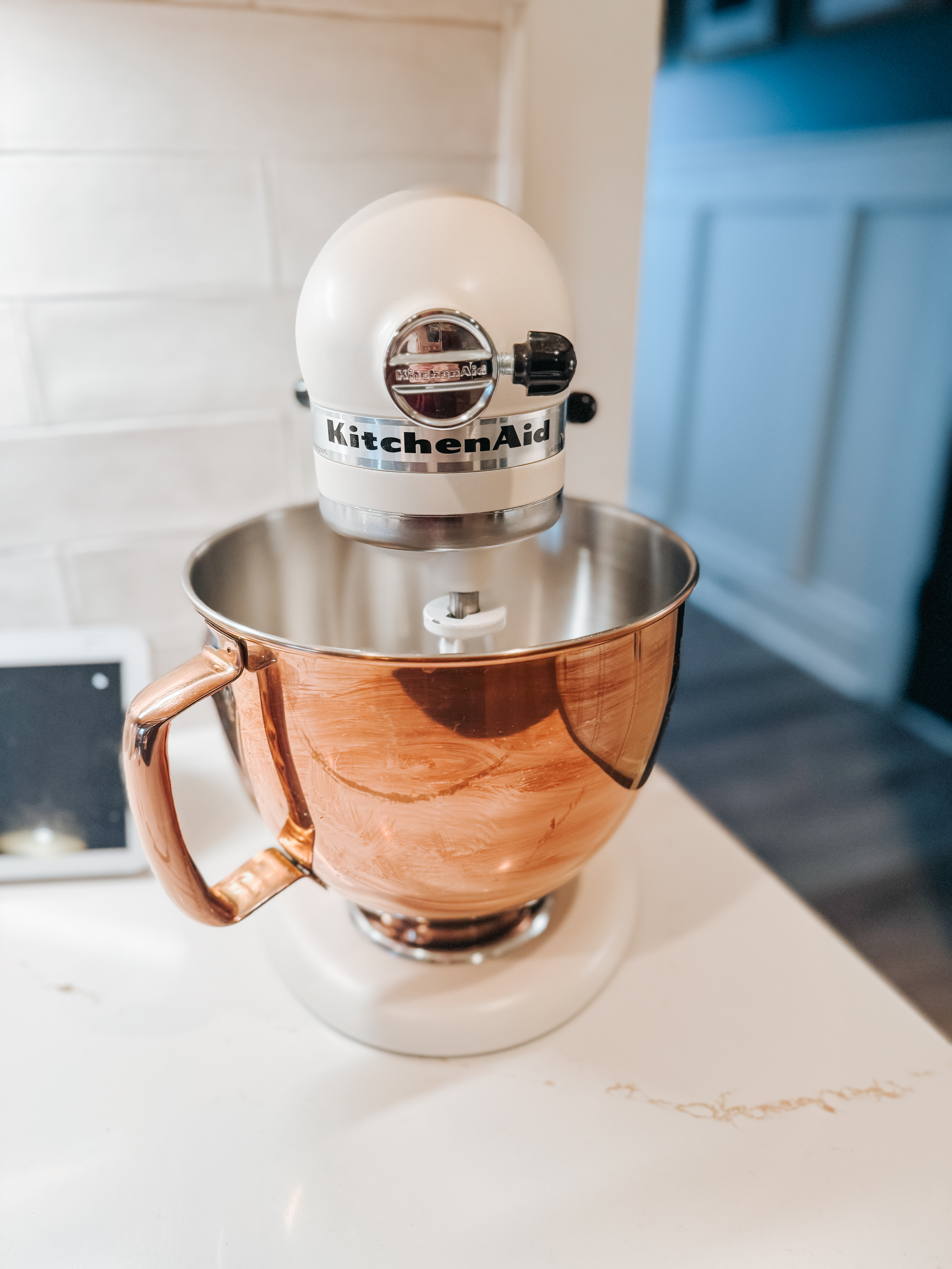 Kitchen favorite 🤍
This KitchenAid mixer with the copper bowl is from Hearth & Hand with Magnolia at Target — such a beautiful, timeless piece. 

 #LTKHome