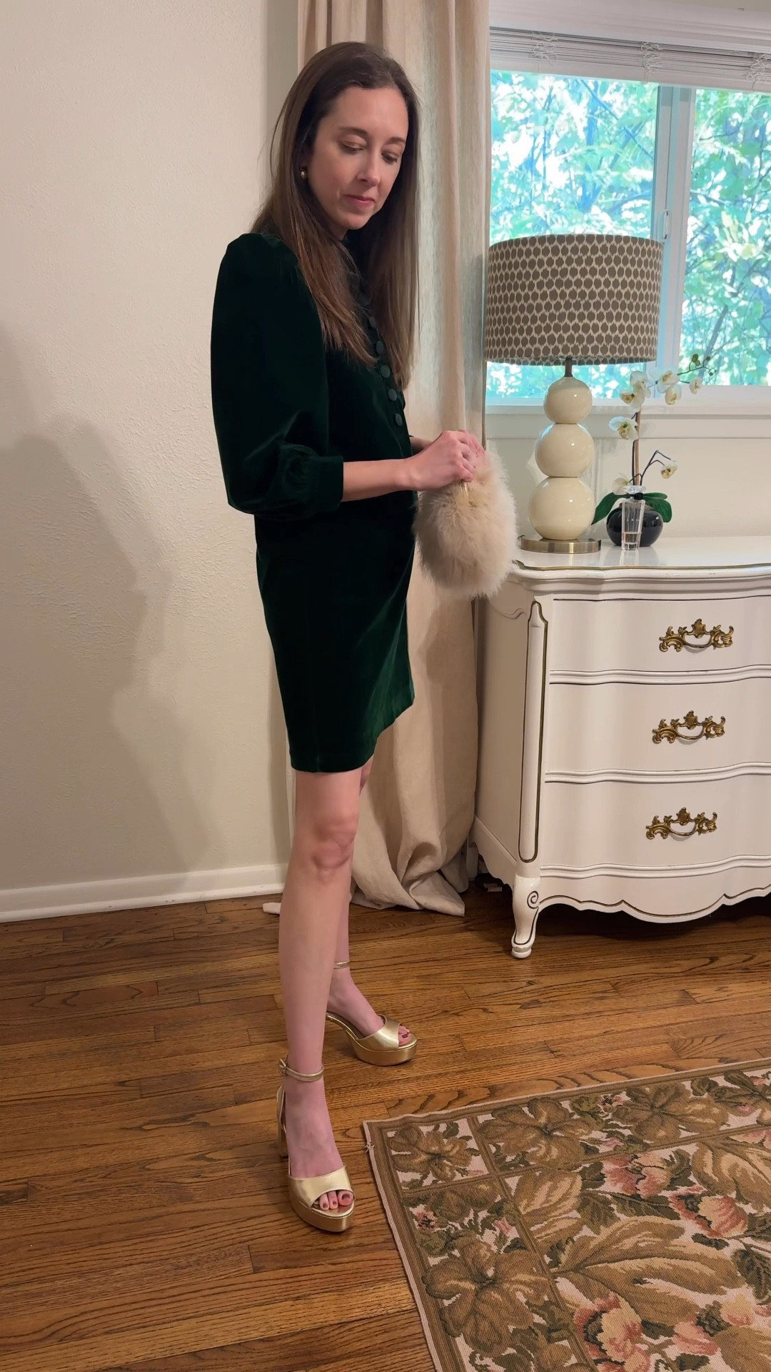 This under $200 holiday dress is back!
**Also comes in other colors/fabrics

#LTKSeasonal #LTKParties #LTKOver40