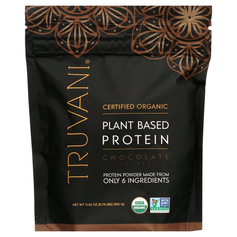 Truvani - Protein Powder Chocolate - 1 Each-11.82 Oz - Walmart.com | Walmart (US)