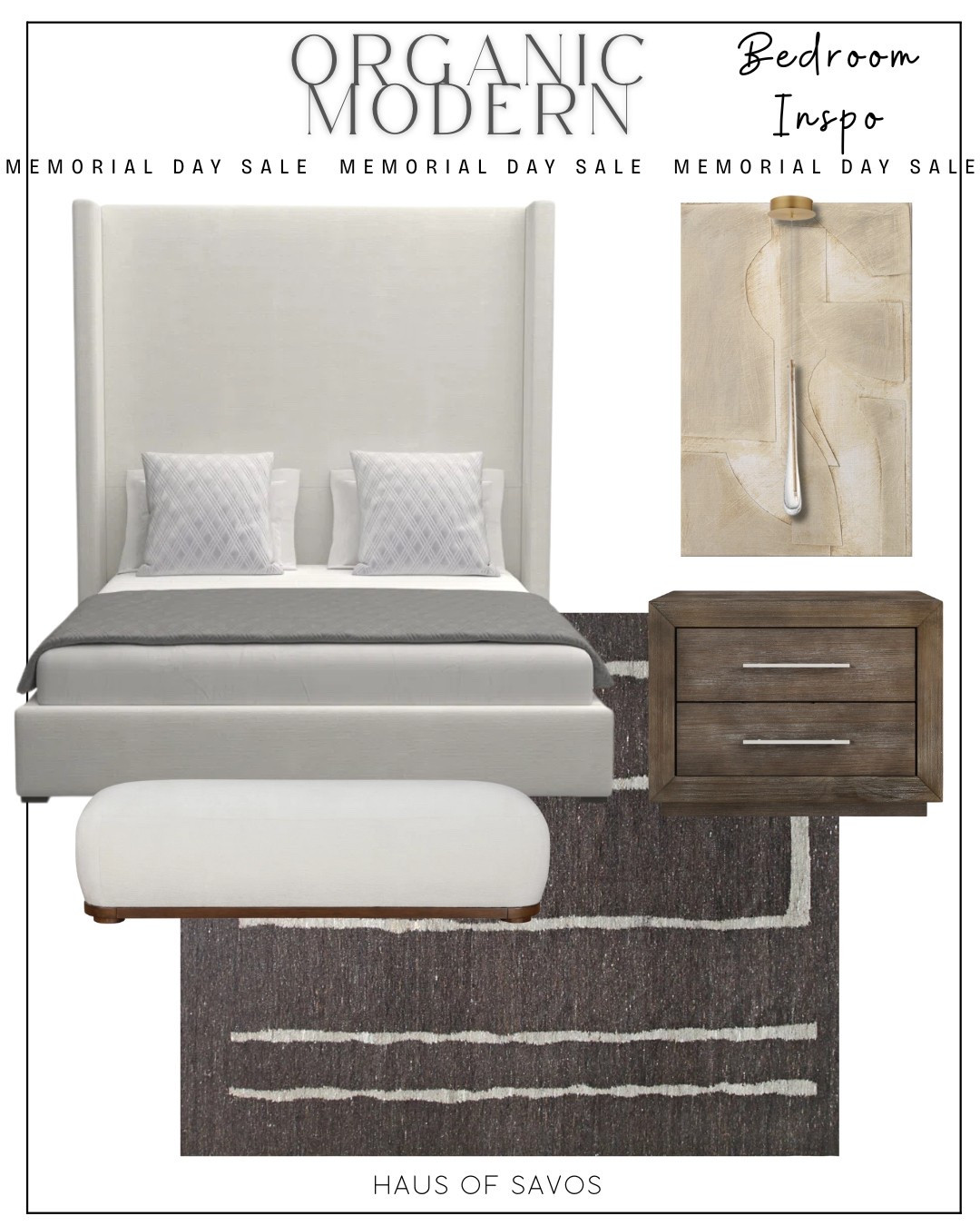 Organic modern bedroom inspo 

Memorial Day sales 

organic modern bedroom, tall headboard, wall hanging, wall decor, organic wall decor, small pendant, neutral rug, bedroom rug, modern rug, glass pendant, dark rug, bedroom ideas 

#LTKStyleTip #LTKSaleAlert #LTKHome