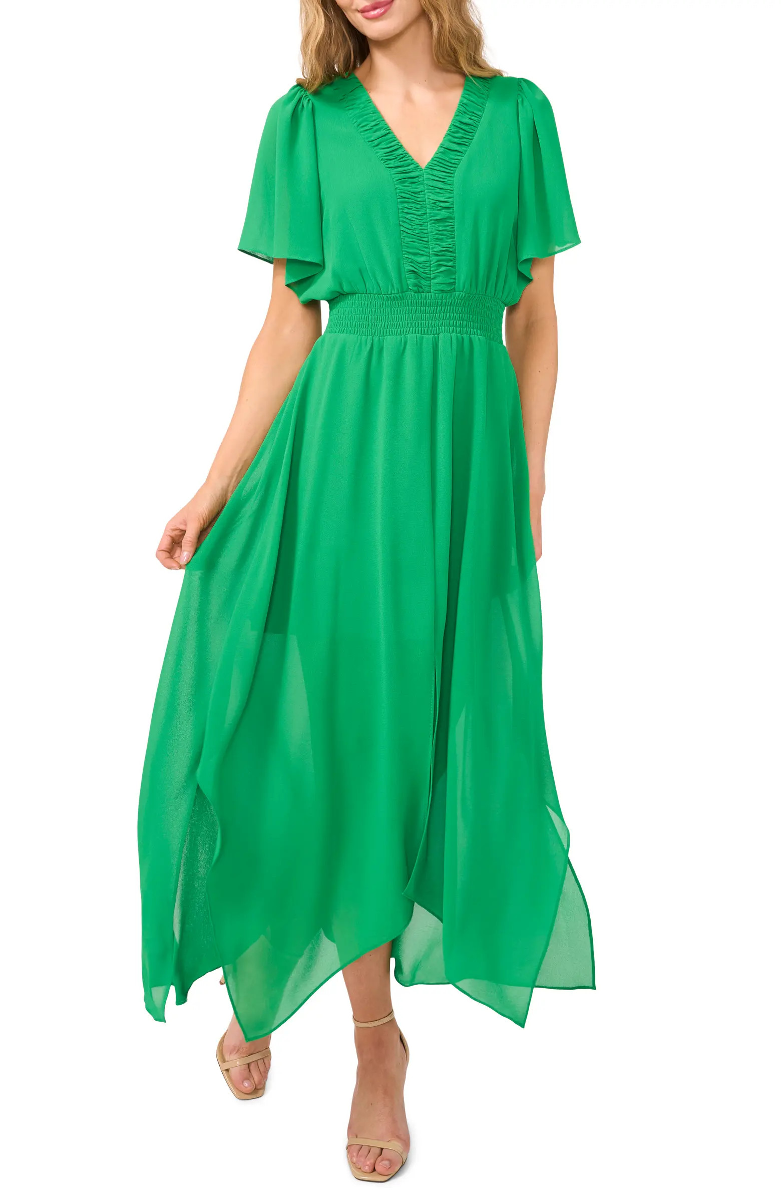 CeCe Handkerchief Hem Maxi Dress | Nordstrom | Nordstrom