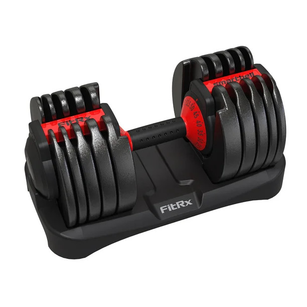 FitRx SmartBell, Quick Select Adjustable Dumbbell, 5-52.5 Lb. - Walmart.com | Walmart (US)
