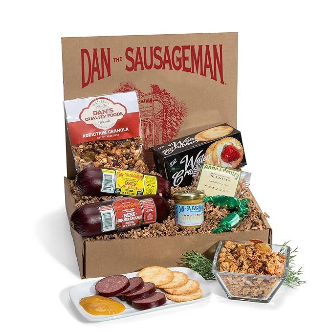 Dan the Sausageman's Klondike Gift Box -Featuring Dan's Original, and Garlic Smoked Summer Sausag... | Amazon (US)