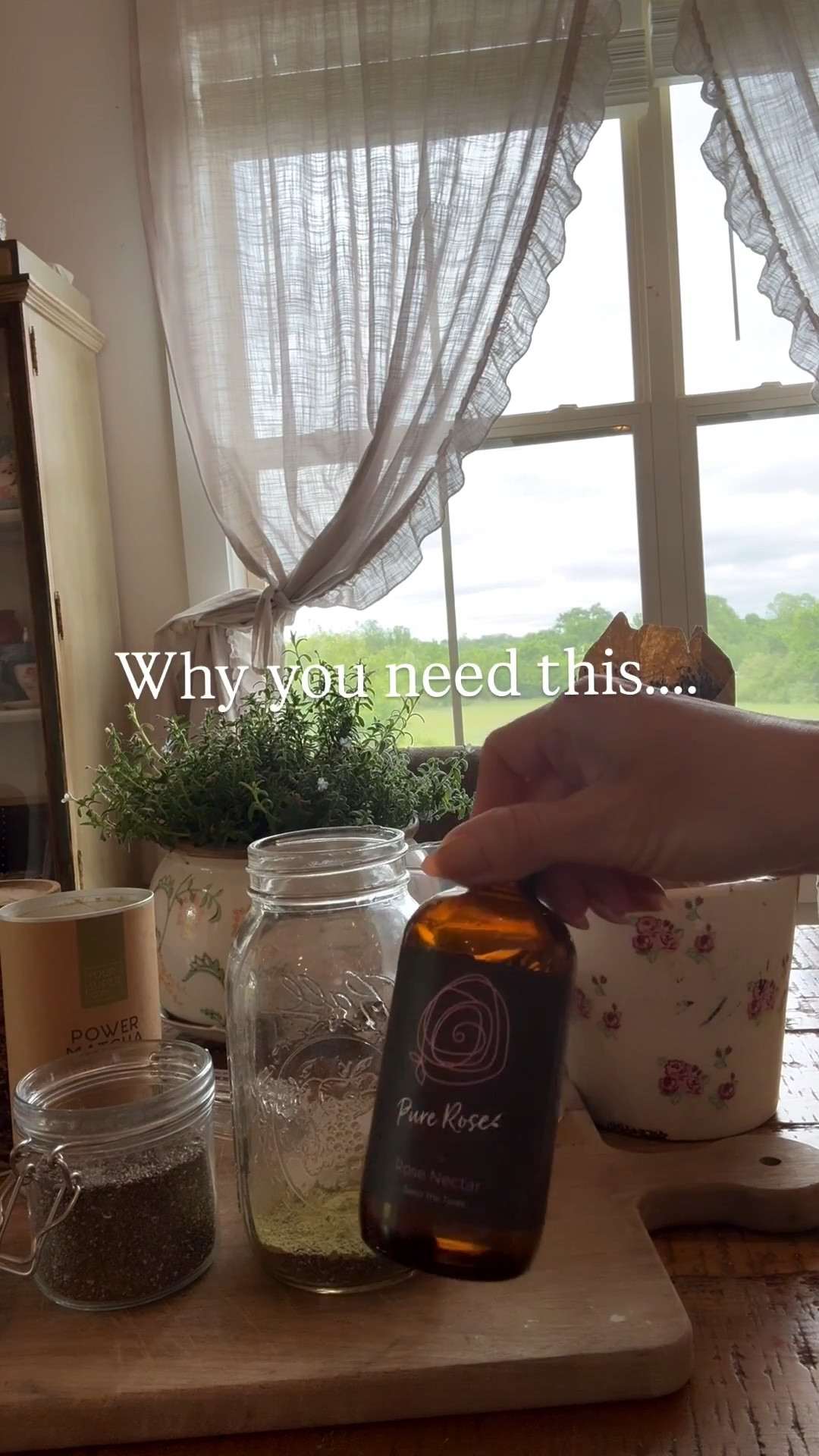 My go to breakfast or any time drink really but I especially love it in the morning! 

Here’s how you make it -and why you should drink it too-

Ingredients (but not limited to) 
Chia seeds 
Honey
Matcha
Honey (optional) 
Rose hip elixir (optional) 

Direction’s:
2 table spoons of chia seeds
2 tea spoons of matcha 
1table spoon to taste of honey 
Cap full of rose hip elixir (you can also make this!) 
1.5 cups of high quality almond, pea protein milk or hemp milk. 
Shake -and let sit overnight or at least 3 hours. I like to pre make these and grab in the am. (You can also add oats and make a delicious over night oat cup!) 

The reason you need this- 

Chia seeds are protein packed at 4.7g per 1oz! They are complete amino acids holding all 9 and work with your body as they have high antioxidants for cell turnover. High in omega 3s, high in fiber which slows down sugar absorption, digestive support (they act as a prebiotic!) they are also rich in calcium, magnesium, phosphorus -which are critical for maintaining bone density (no dairy here) Not to mention keeps you full for so long! 

Matcha is one, if not my fav morning “coffee” drink as it holds L-theanine which  promotes relaxation (but alertness!) and alpha brain wave activity, helping you stay focused without the “jitters” it’s full of antioxidants, offers brain support, liver and heart protection and more! Seriously all in one drink you are getting so many benefits that serve you for the full day. This is not even including the rose hip elixir and honey. Now you can imagine what you would be giving your body the moment it wakes up. 


Try it out! I know you’ll love it!  Best part? You can mix and match any liquid and make for kids, make popsicles, pancakes, add to yogurt and you’re giving your kids the nutrients they deserve from the earth 🌱🌼




#healthiswealth #chinastudy #greensheal #spiritualbyfood #momblogs 

#LTKfitnessgoals #LTKdayinmylife #LTKselfcare