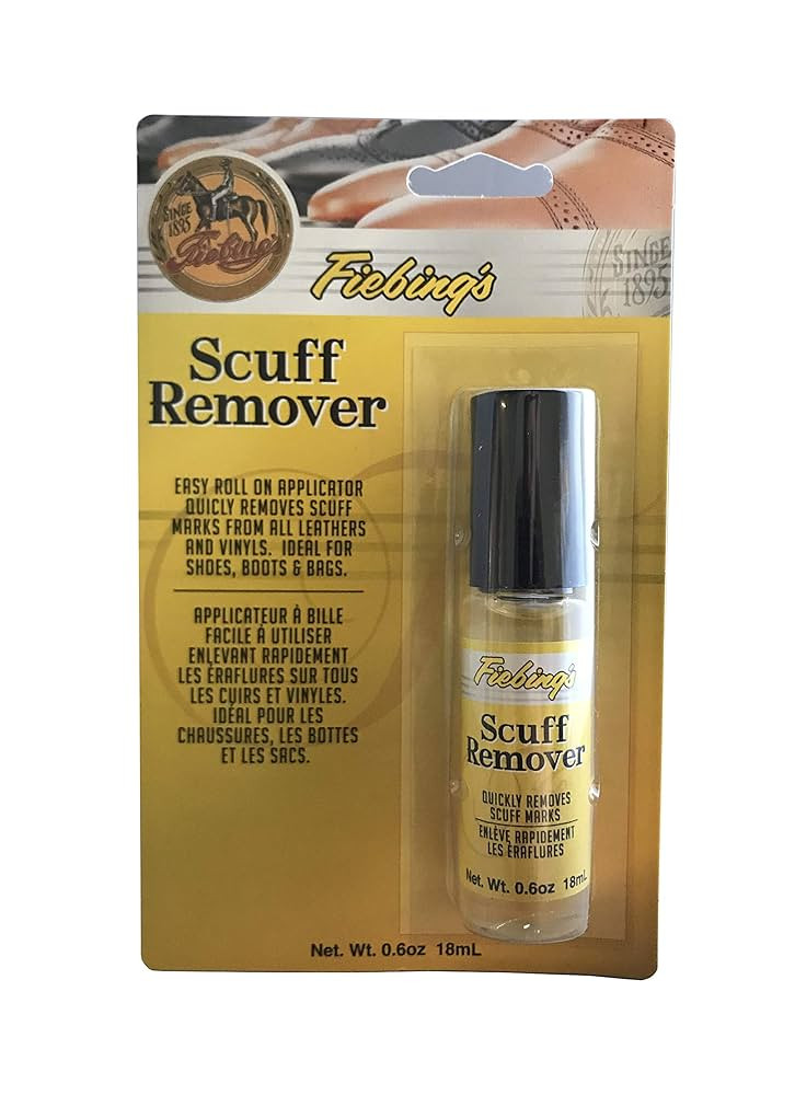 Fiebing's Scuff Remover (0.6 oz) - Vinyl & Leather Scratch Remover for Shoes, Boots & Bags - Easy... | Amazon (US)