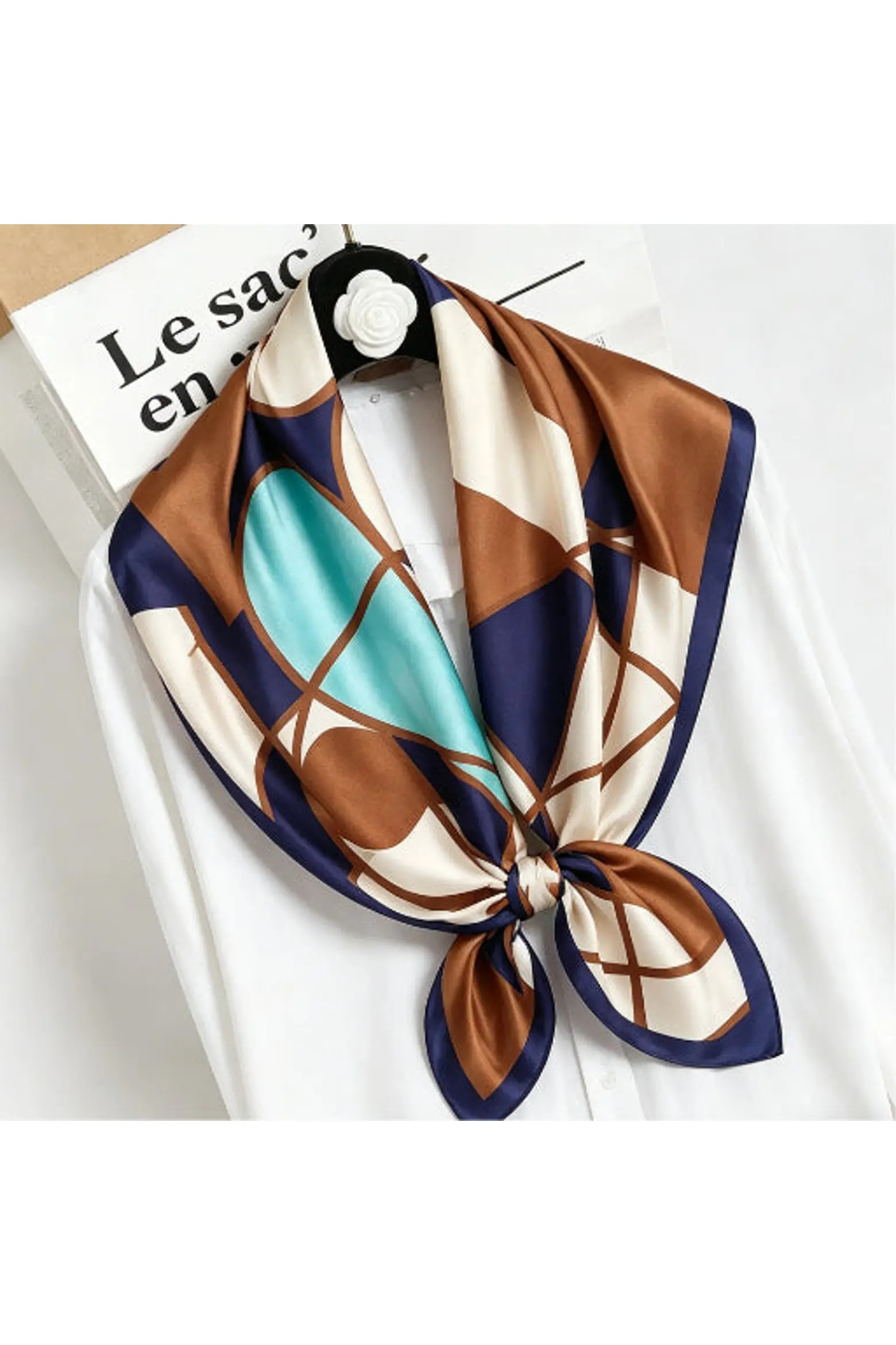 SILKSILKY Pure silk colored square scarf (Women) | Nordstrom | Nordstrom