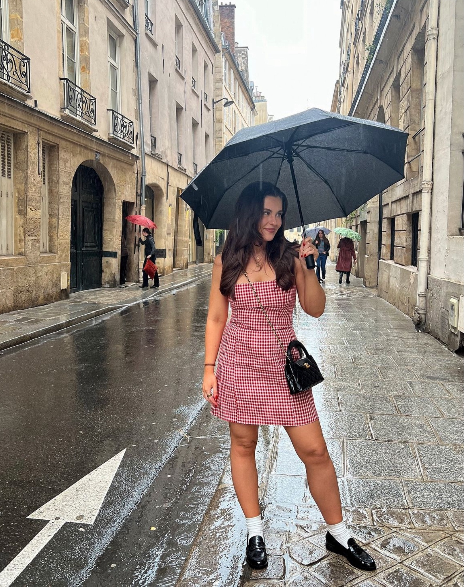 First night in paris outfit 🥰 love this red gingham reformation dress. Couldn’t find the exact one but honestly might love the off the shoulder option more 🤭

#LTKStyleTip #LTKFindsUnder50 #LTKTravel