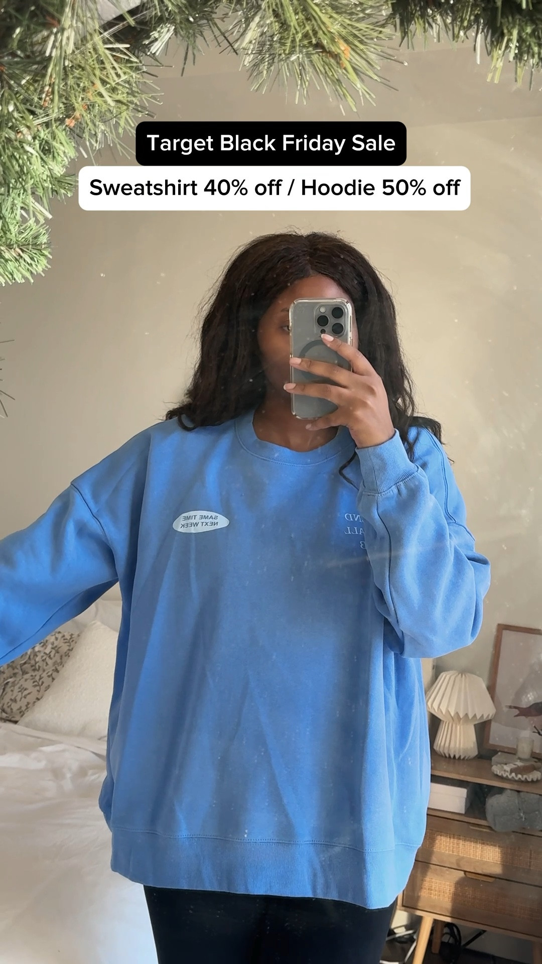 Love the colors on both of these sweatshirts from Target. Very soft, cozy and stylish for lounging or casual outings. Make great gifts for her! The hoodie is 50% off and the other is 40% off. The Black Friday Sale ends Saturday.

#LTKGiftGuide #LTKootd #LTKCyberWeek