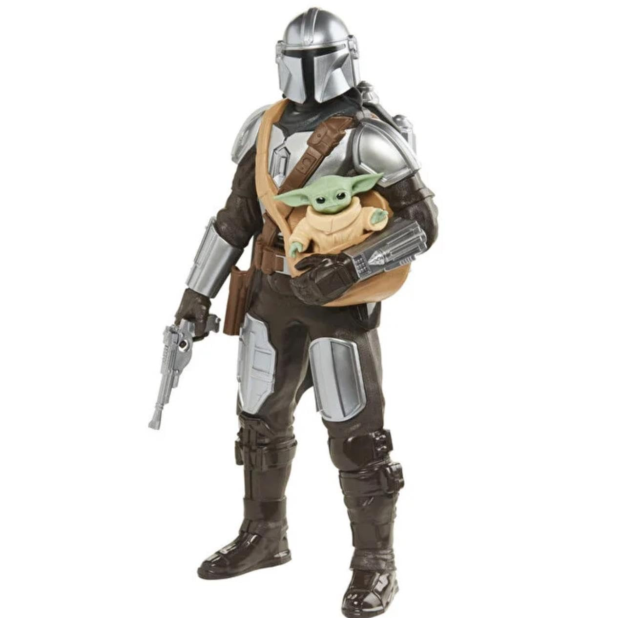 STAR WARS Galactic Action The Mandalorian & Grogu Interactive Electronic 12-Inch-Scale Action Fig... | Amazon (US)