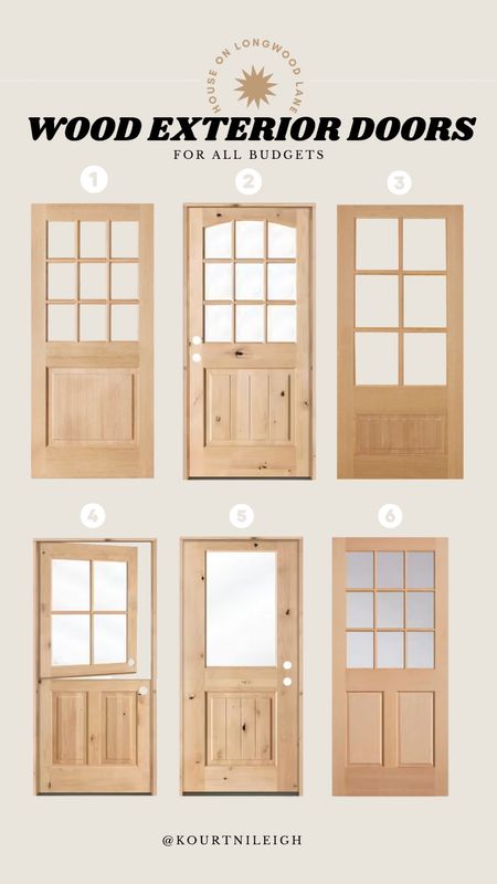 We love our new exterior front door, but it was definitely an investment! So I’ve rounded up some great wood exterior door options for all budgets! 

#LTKhome